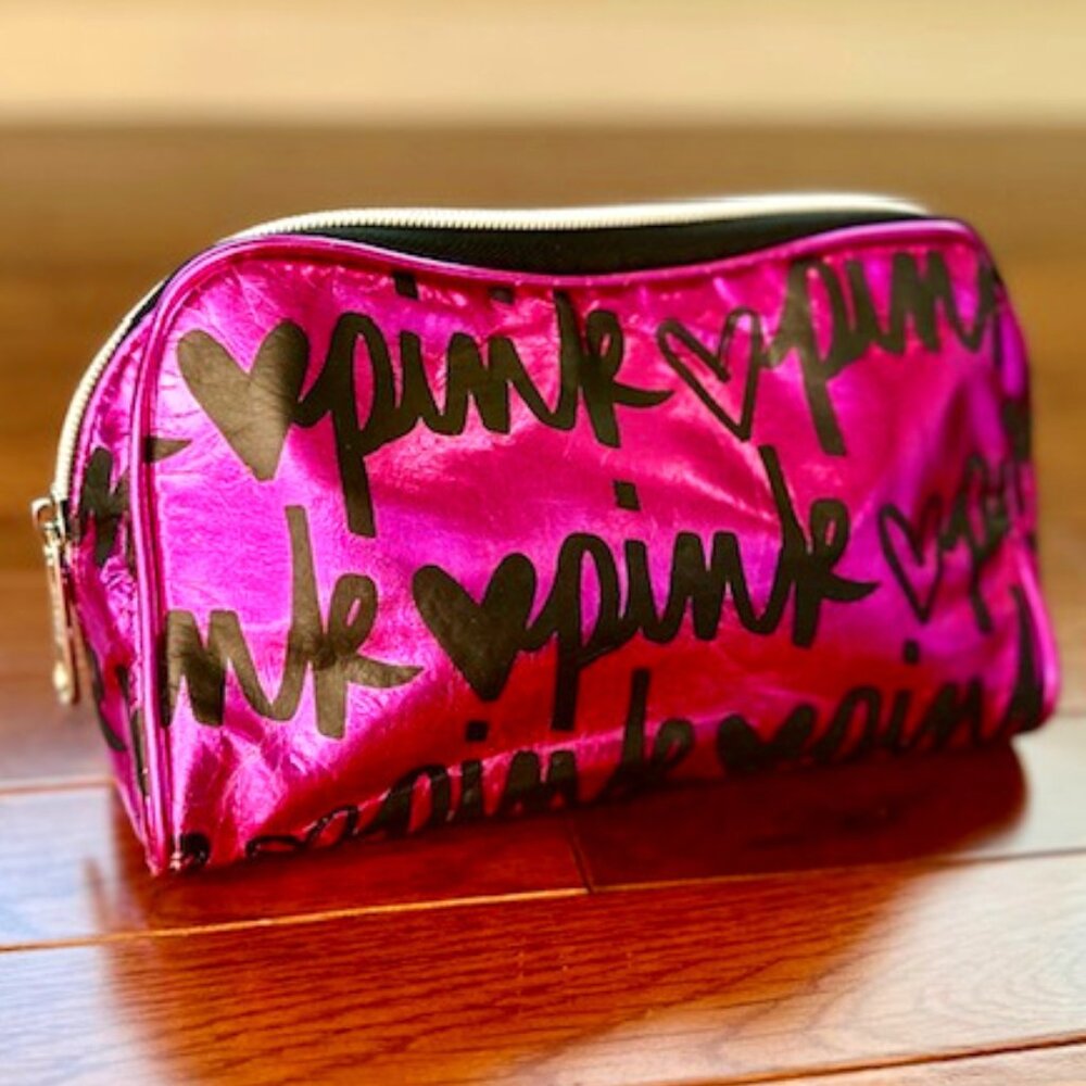 Y2K Pretty Victoria Secret PINK Make Up Bag‎!